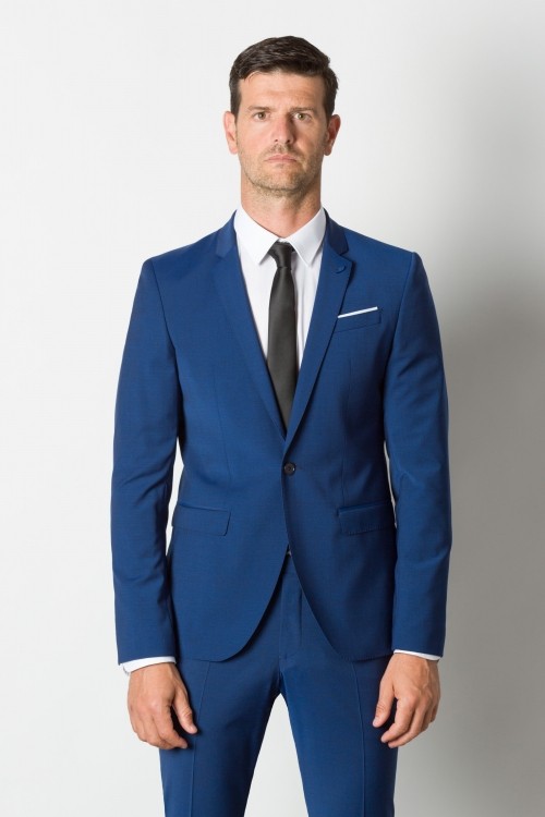 displaying image of Blue Formal 2 Piece Suit