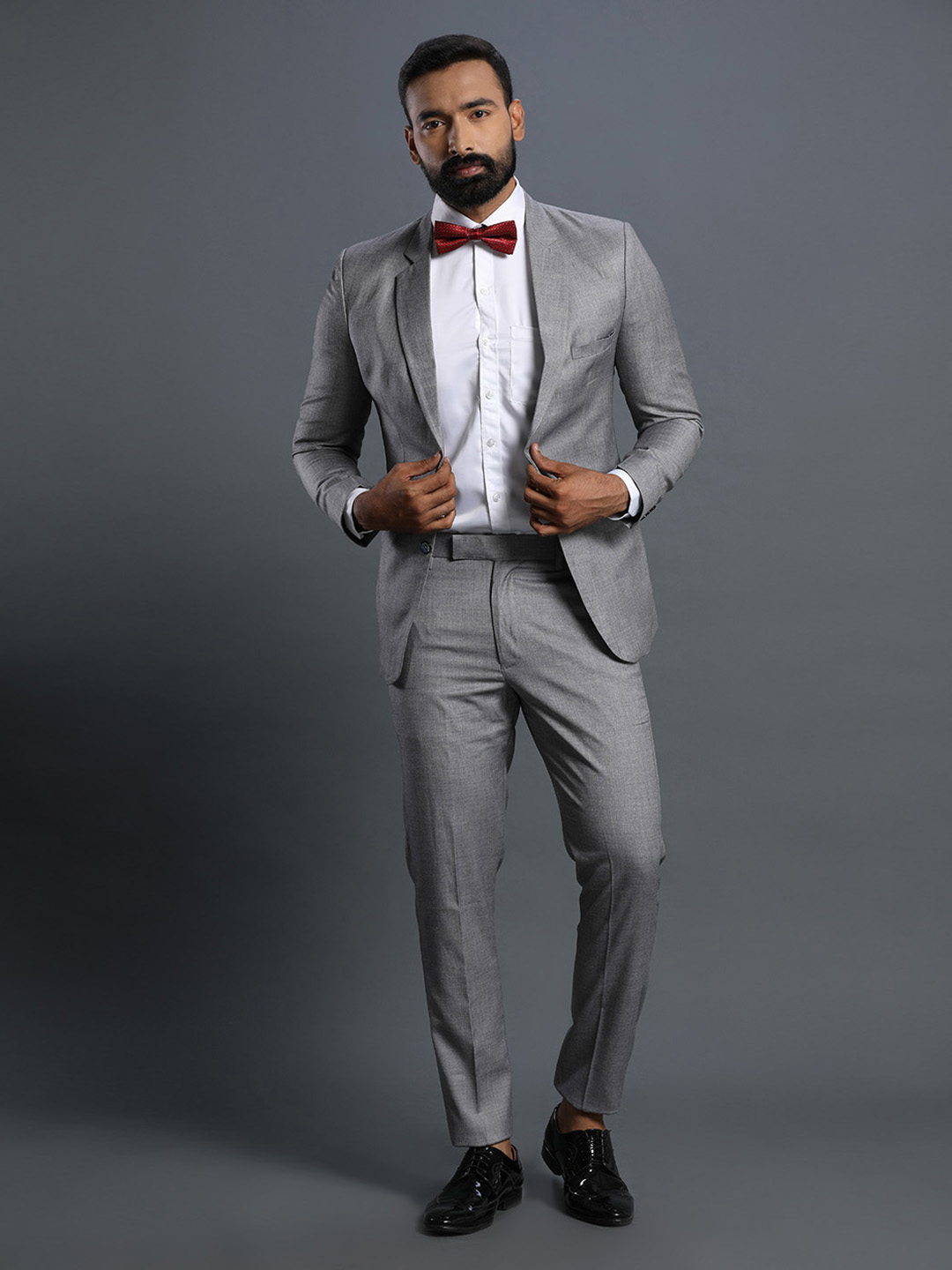 Rent/Buy Light Grey 2 Piece Suit | Home Trial | Free Delivery | CandidKnots I Bought A New Suit For