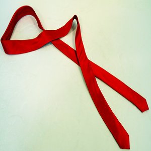 displaying image of Red Slim Fit Tie