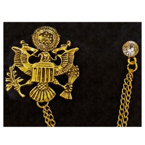 displaying image of Royal Eagle Chain Brooch