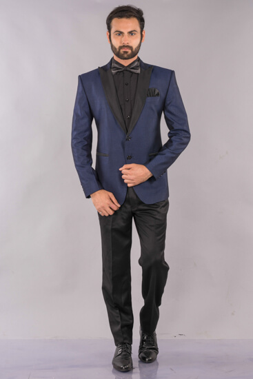 Rent/Buy Dark Blue Blazer | Home Trial | Free Delivery | CandidKnots