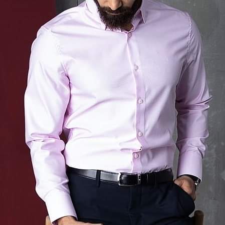 Rent/Buy Light Pink Formal Shirt | Home Trial | Free Delivery | CandidKnots