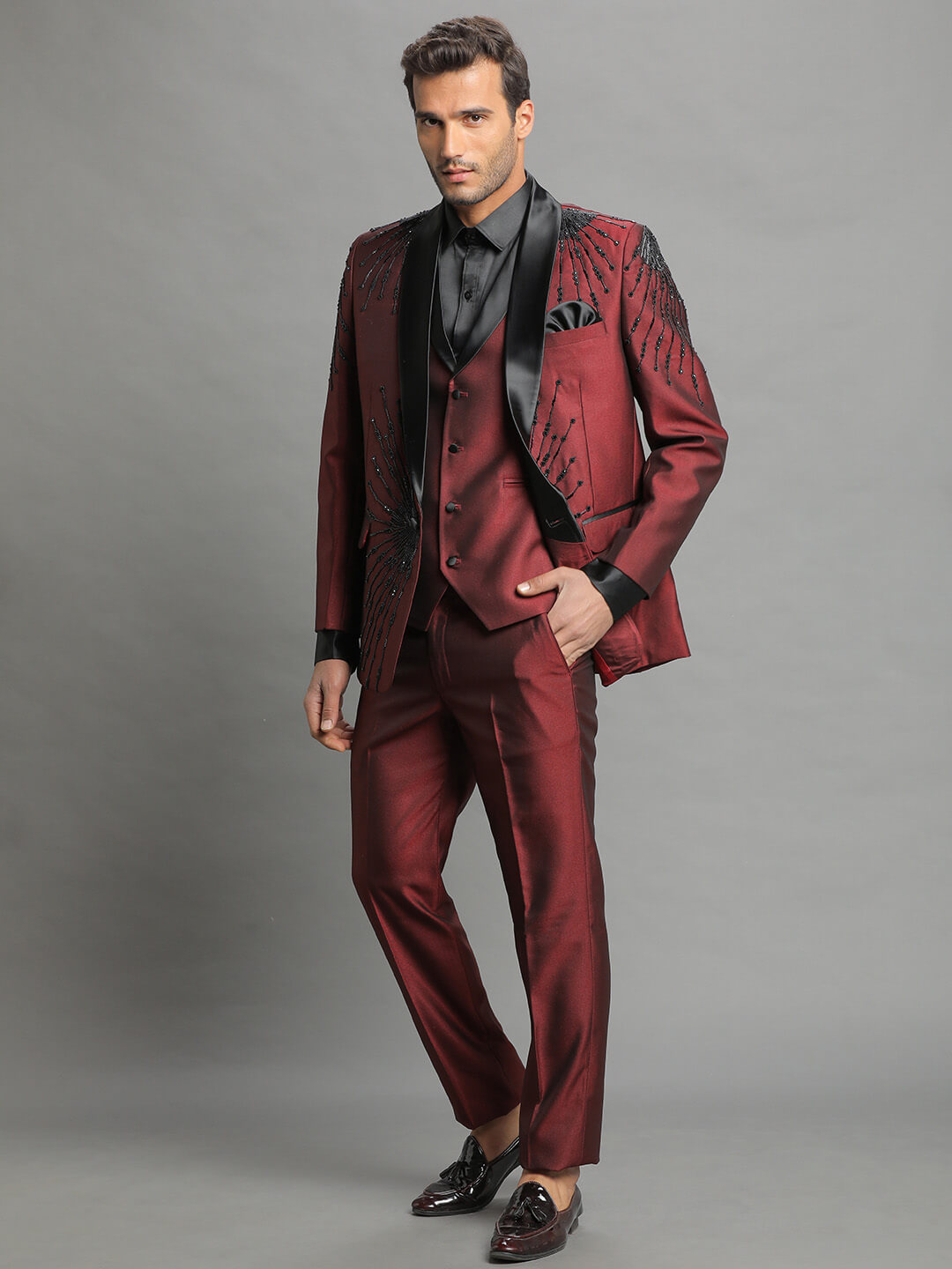 maroon-embroidered-3-piece-groom-suit