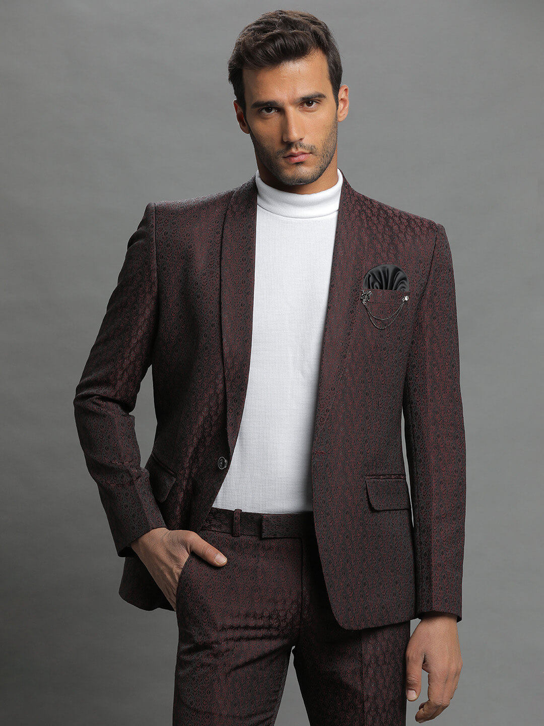 maroon-rose-embroidered-suit