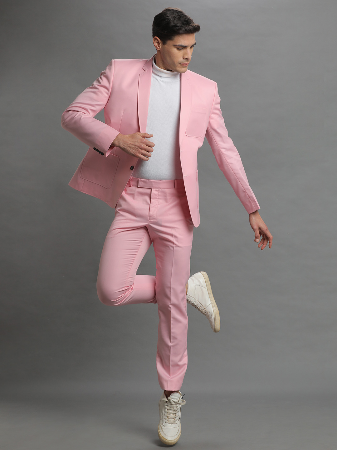 Pink Subtle 2 Piece Suit